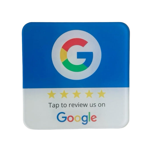 Google review NFC Acrylic plate