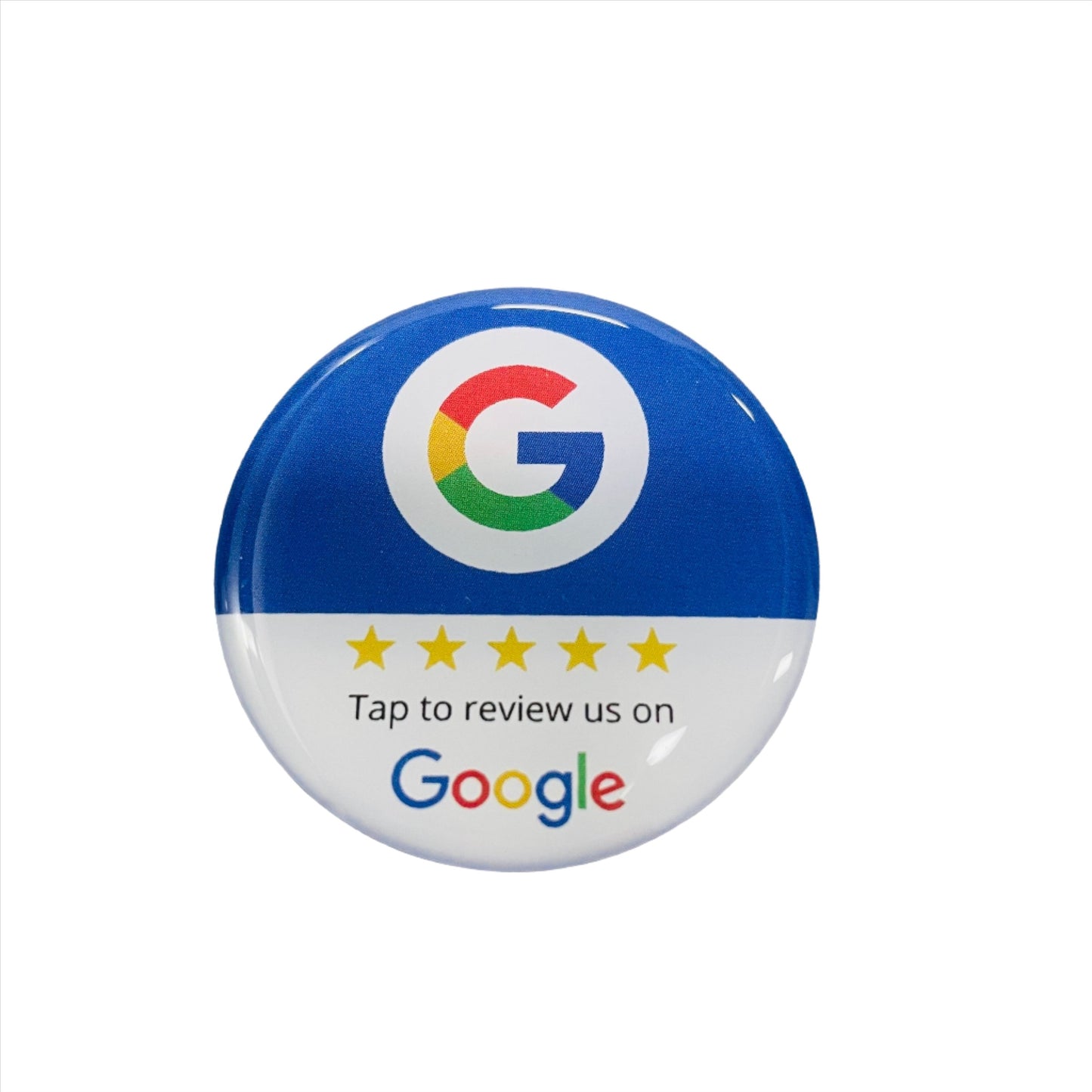 Google review NFC epoxy Sticker